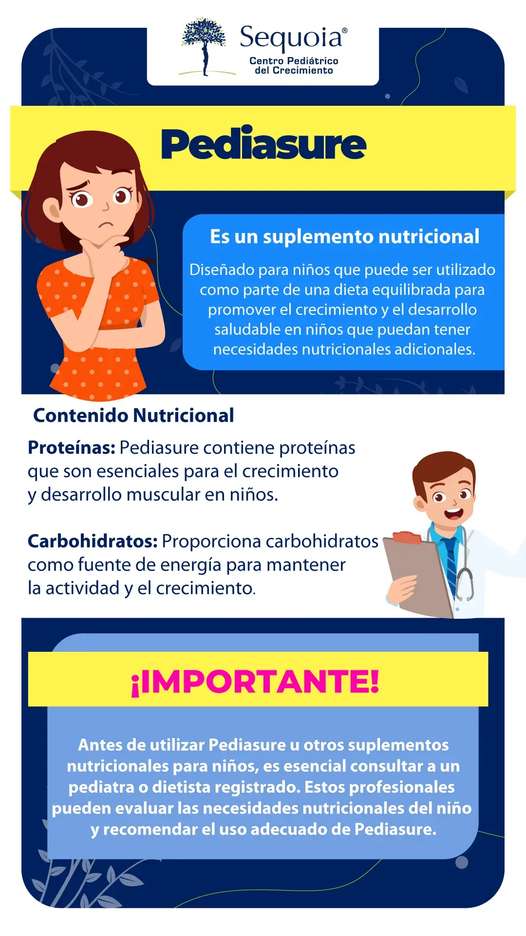 Pediasure - infografía