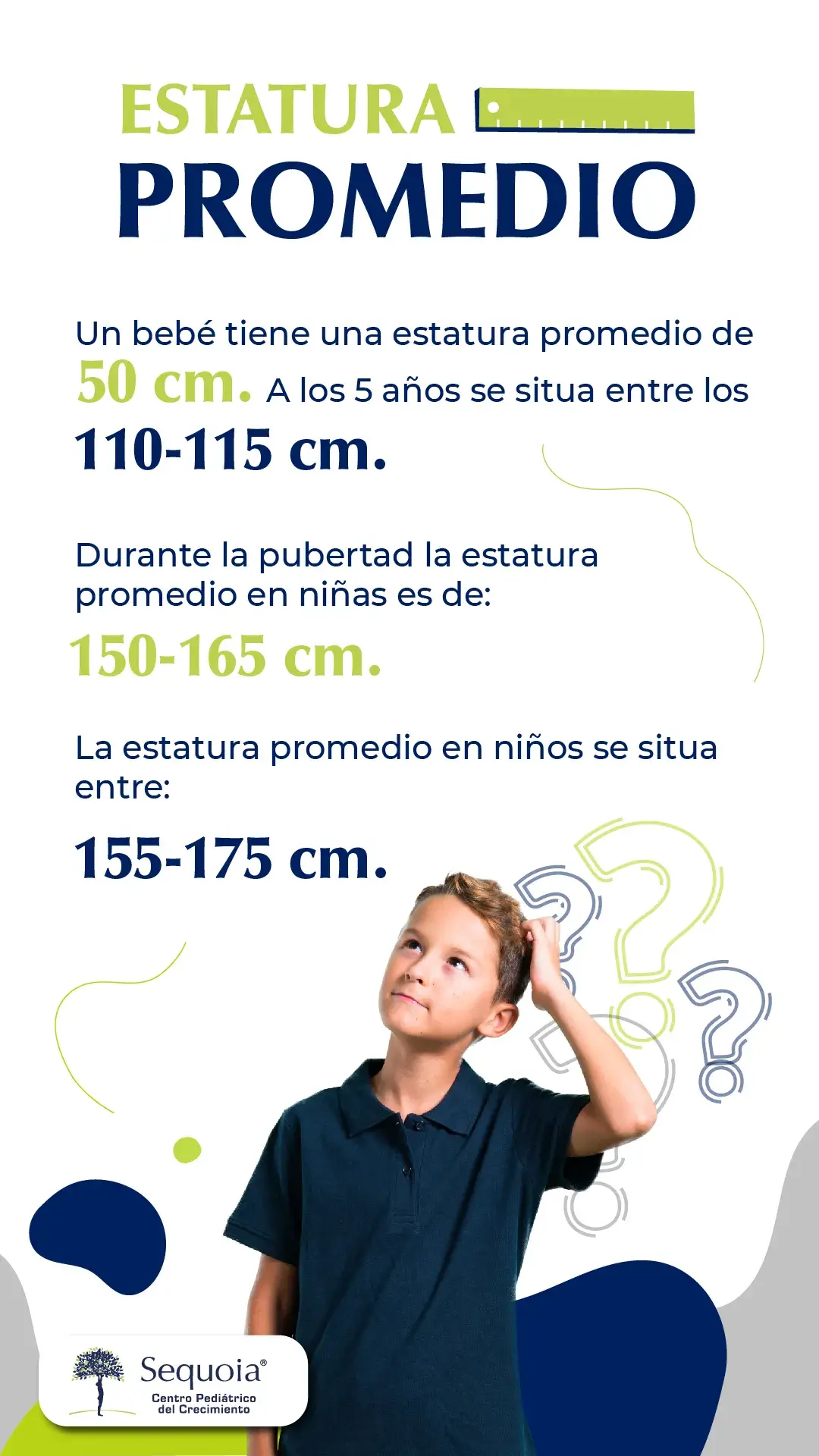 infografía estatura promedio